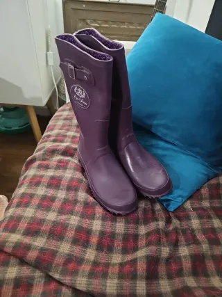 Botas de agua Pepe Jeans moradas talla 35