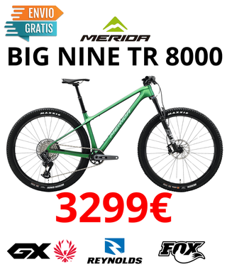 Bicicleta Merida Big Nine TR 8000