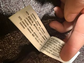 Pantalón de traje Zara burdeos