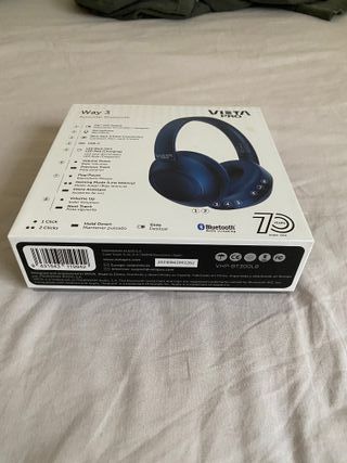 Auriculares Vieta Pro Way 3 Bluetooth Negros