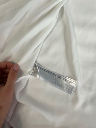 Camisa fluida Mango blanca