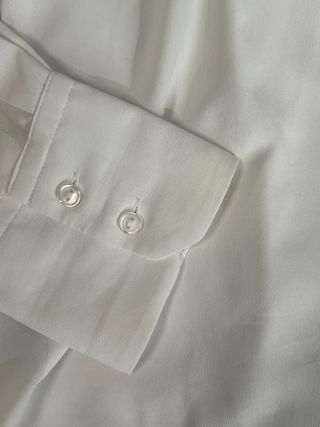 Camisa fluida Mango blanca
