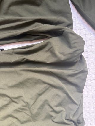 Conjunto verde tubo: top y falda