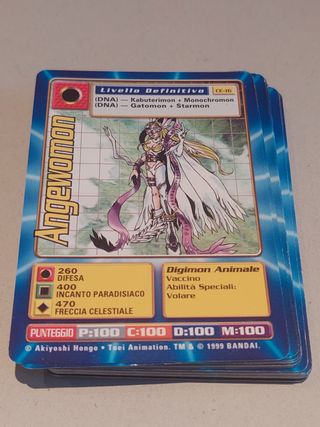 Lotto carte Digimon Prima Espansione ITA