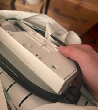 Calefactor baño infrarrojos pared 1200w