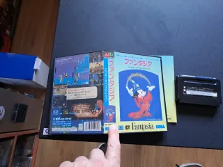 Fantasia Sega Mega Drive Japonés