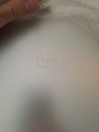 Teglia Alluminio Rettangolare Decora 30x40h10