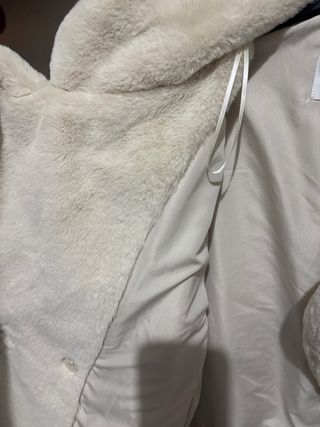 Abrigo Stradivarius Beige Talla S