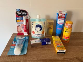 Lote cosmética japonesa KOO, Rohto, TSURURI