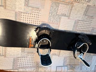 Tabla Snowboard Nitro + Fijaciones Salomon