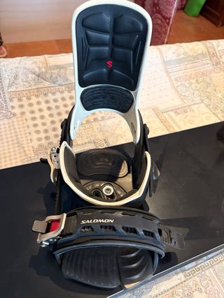 Tabla Snowboard Nitro + Fijaciones Salomon