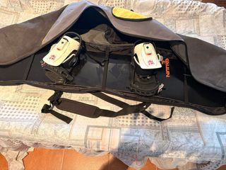 Tabla Snowboard Nitro + Fijaciones Salomon
