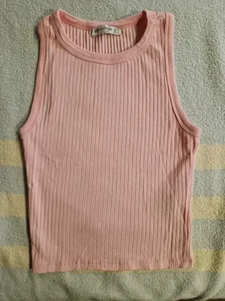 Top Stradivarius Rosa Talla S