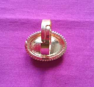 Conjunto bisutería azul y dorado