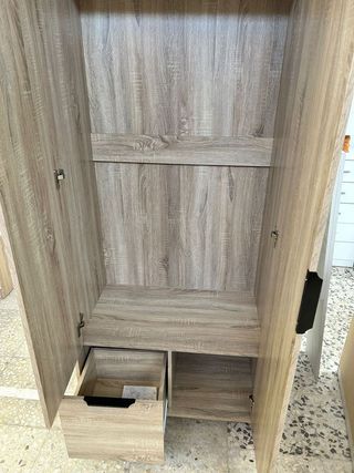 ARMARIO 2 PUERTAS CON ESPEJO