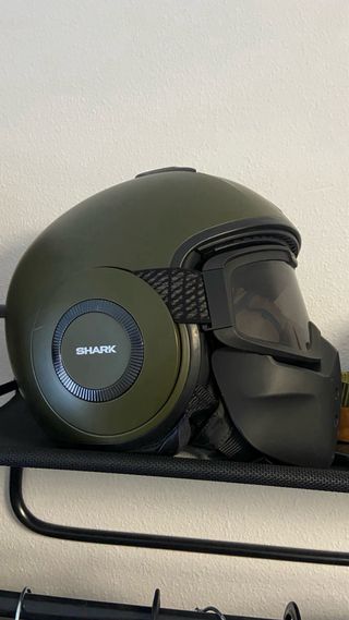 Casco Shark Militar Verde