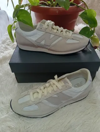 Zapatillas New Balance Talla 42 Beige/Blanco