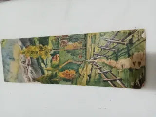 Cuadro pintado a mano en cerámica