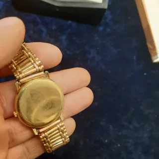 Reloj Duward Dorado y Blanco goldplated