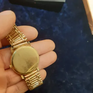 Reloj Duward Dorado y Blanco goldplated