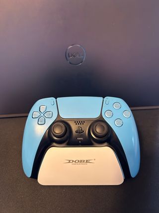 Mando PS5 Starlight Blue con joysticks magneticos