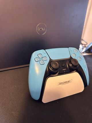 Mando PS5 Starlight Blue con joysticks magneticos