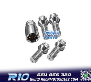 TORNILLOS ANTIRROBO CORTOS 12X125 CÓNICO