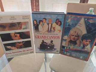 Pack 3 Películas VHS: Grand Canyon, Tres Formas de
