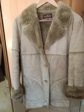 Chaquetón Naf Naf Beige Talla L