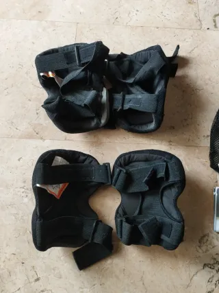 Protecciones Oxelo Rodilleras y Coderas