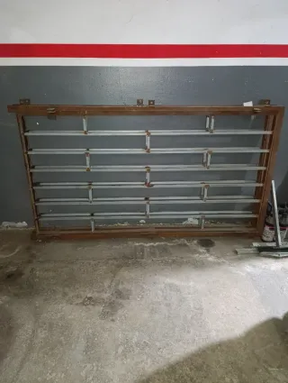 Puerta seguridad de hierro