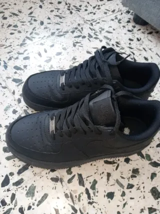 Nike Air Force One Negras Originales