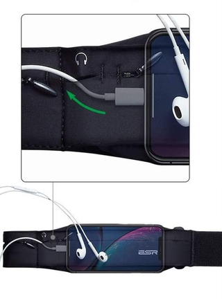 Riñonera deportiva ESR negra