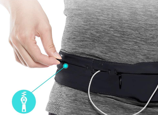 Riñonera deportiva ESR negra