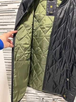 Chaqueta Bomber DC Shoes Negra Acolchada