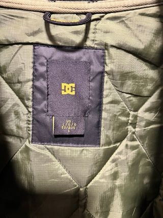 Chaqueta Bomber DC Shoes Negra Acolchada