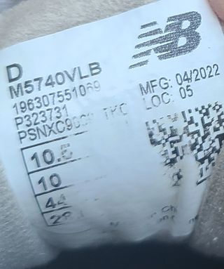 New Balance 5740 VLB Blu - Taglia 44