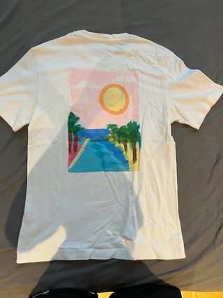 Camiseta Zara Blanca Talla S