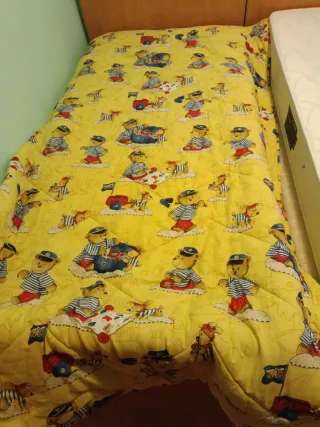 Edredón infantil ositos amarillo