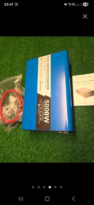 Inversor 5000W 12VDC/220VAC Onda Pura