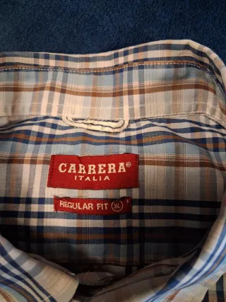 Camicia Carrera Uomo XL a Quadri