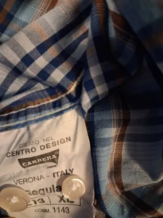 Camicia Carrera Uomo XL a Quadri