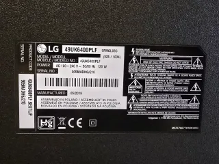 TV LG 49UK6400PLF 49 UHD Smart TV