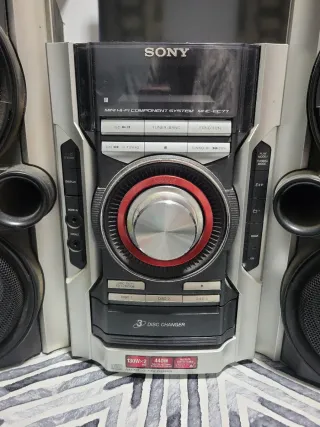 Equipo de música Sony