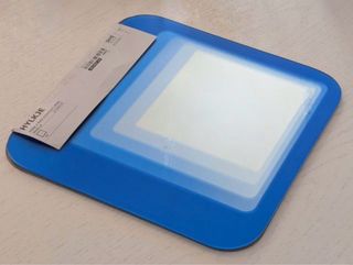 Espejo IKEA Hylkje Azul y Blanco