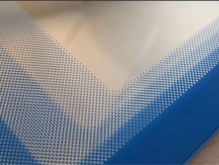 Espejo IKEA Hylkje Azul y Blanco