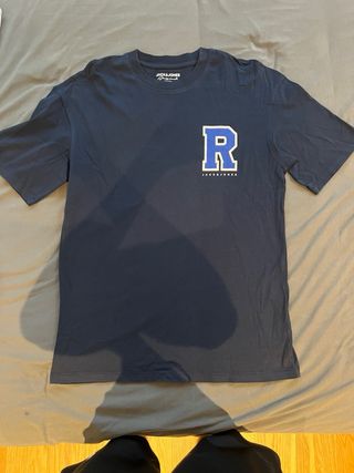 camiseta Jack&Jones talla S azul marino