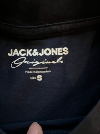 camiseta Jack&Jones talla S azul marino