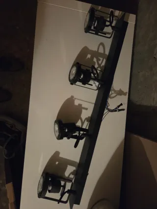 Lámpara de techo 4 focos