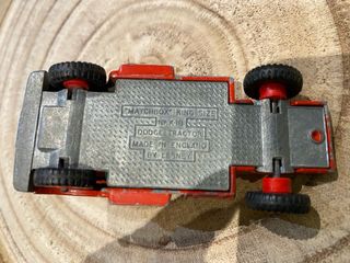 Camión de juguete Matchbox vintage